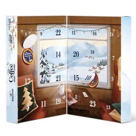 Barissimo Coffee  24 K Cups Christmas Holiday Assortment Calendar NEW - Picture 2 of 6
